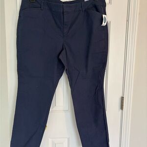 Old Navy Women's Pixie Navy Ankle Pants